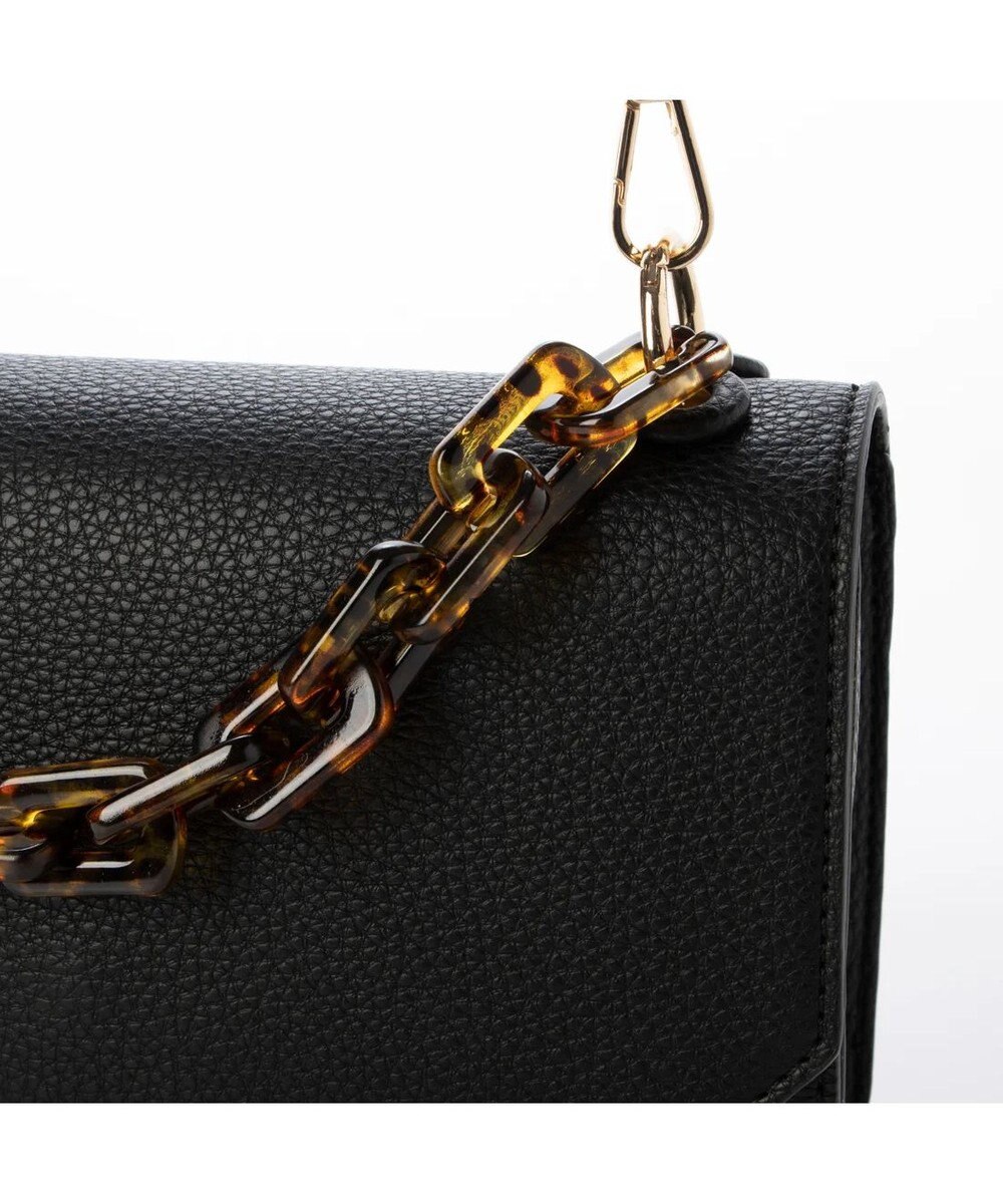 UNBILLION kakatoo プラチェーンハンドルスクエアショルダー 