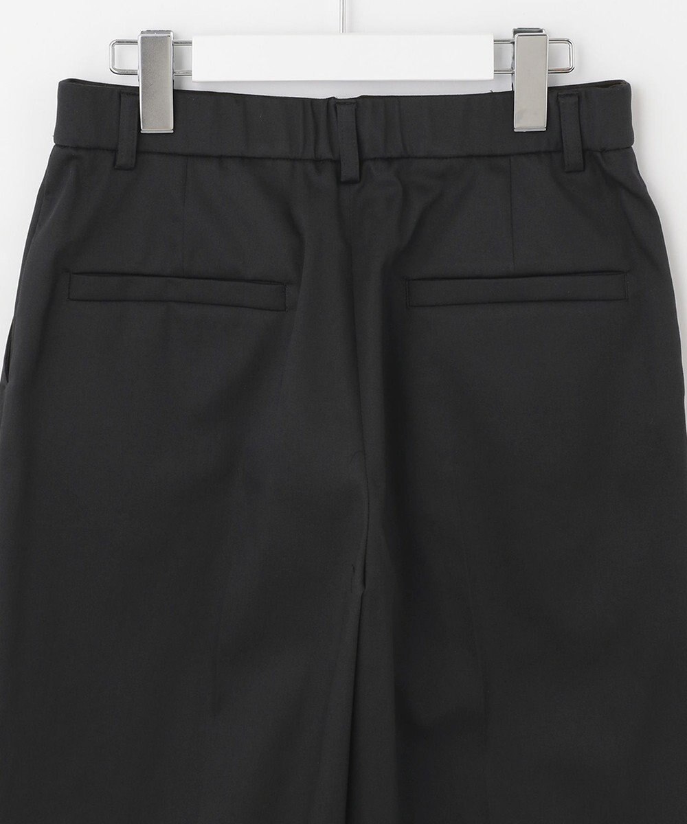 自由区 【接触冷感・撥水防汚加工】COOLMAX ワイドクロップドパンツ 