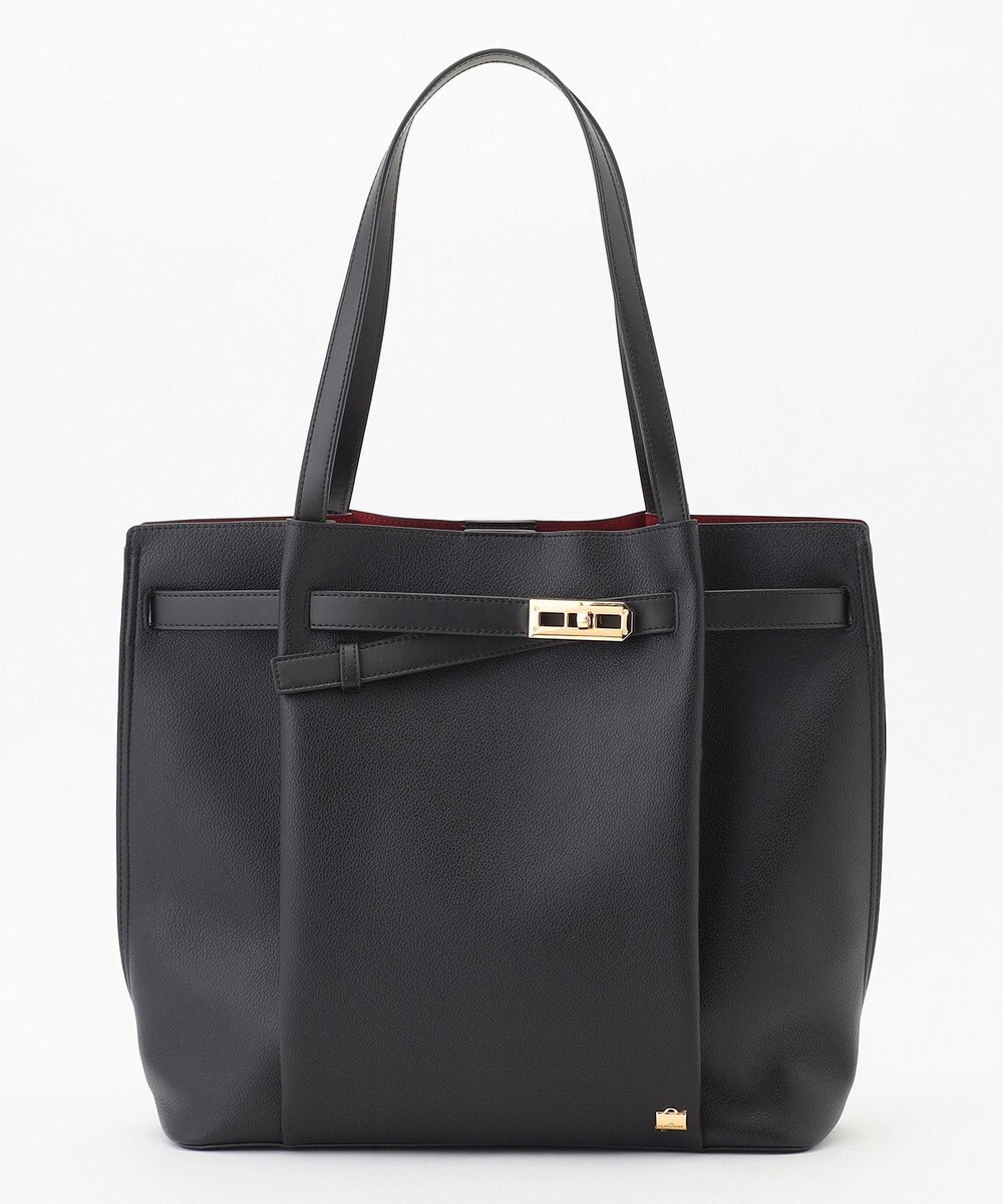 LA BAGAGERIE コンビカラーA4トートバッグ 