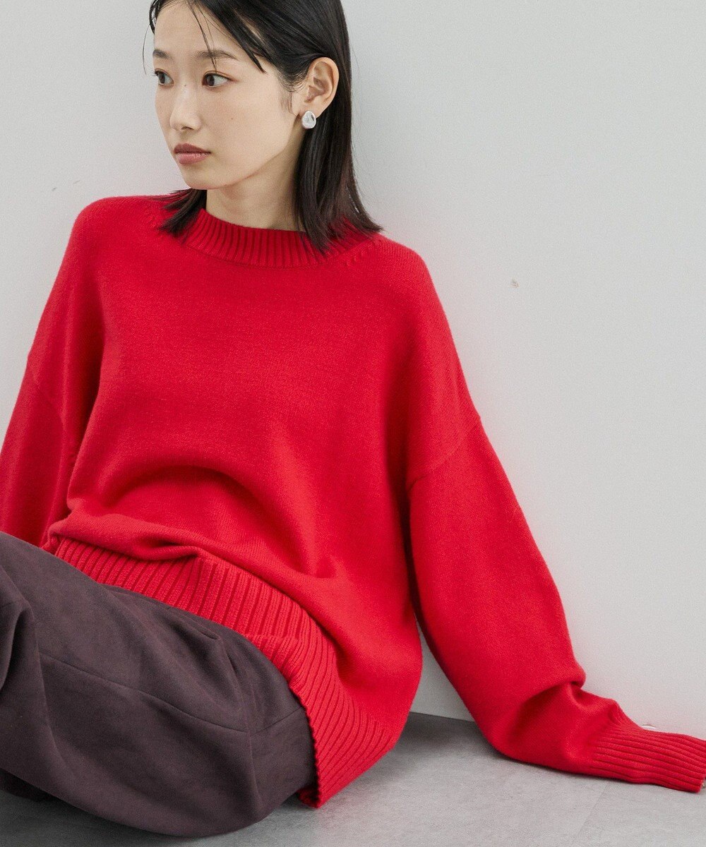 AMERICAN HOLIC バイパチモックネックニットプルオーバー 