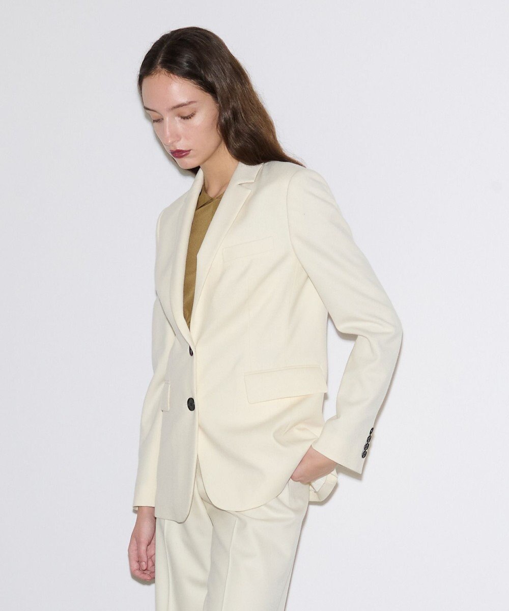 JOSEPH エアリーフランネル　ジャケット 