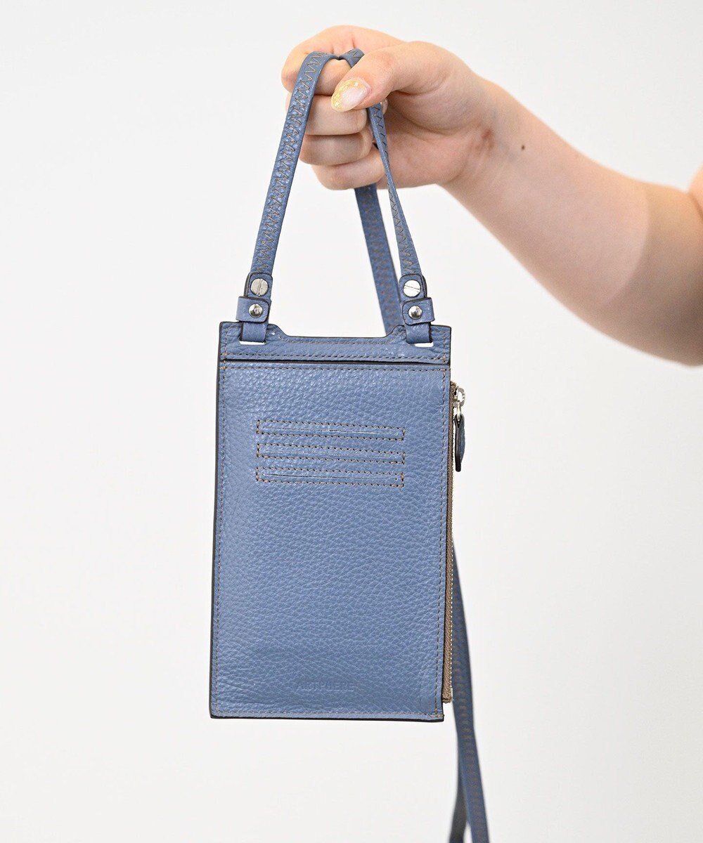 Atelier nuu 本革 スマホショルダー 