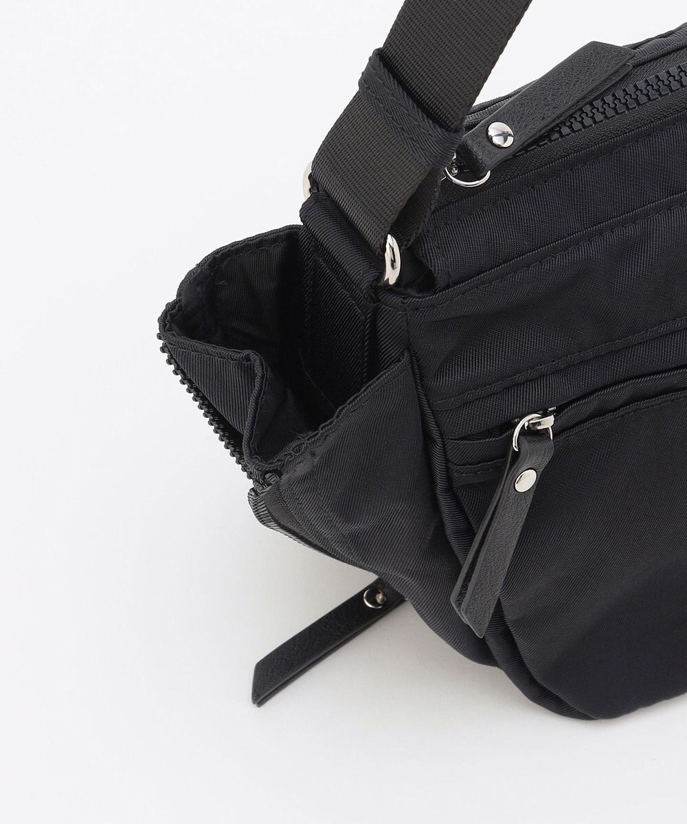 LA BAGAGERIE 【MONICA】サイドジップミニショルダーバッグ 