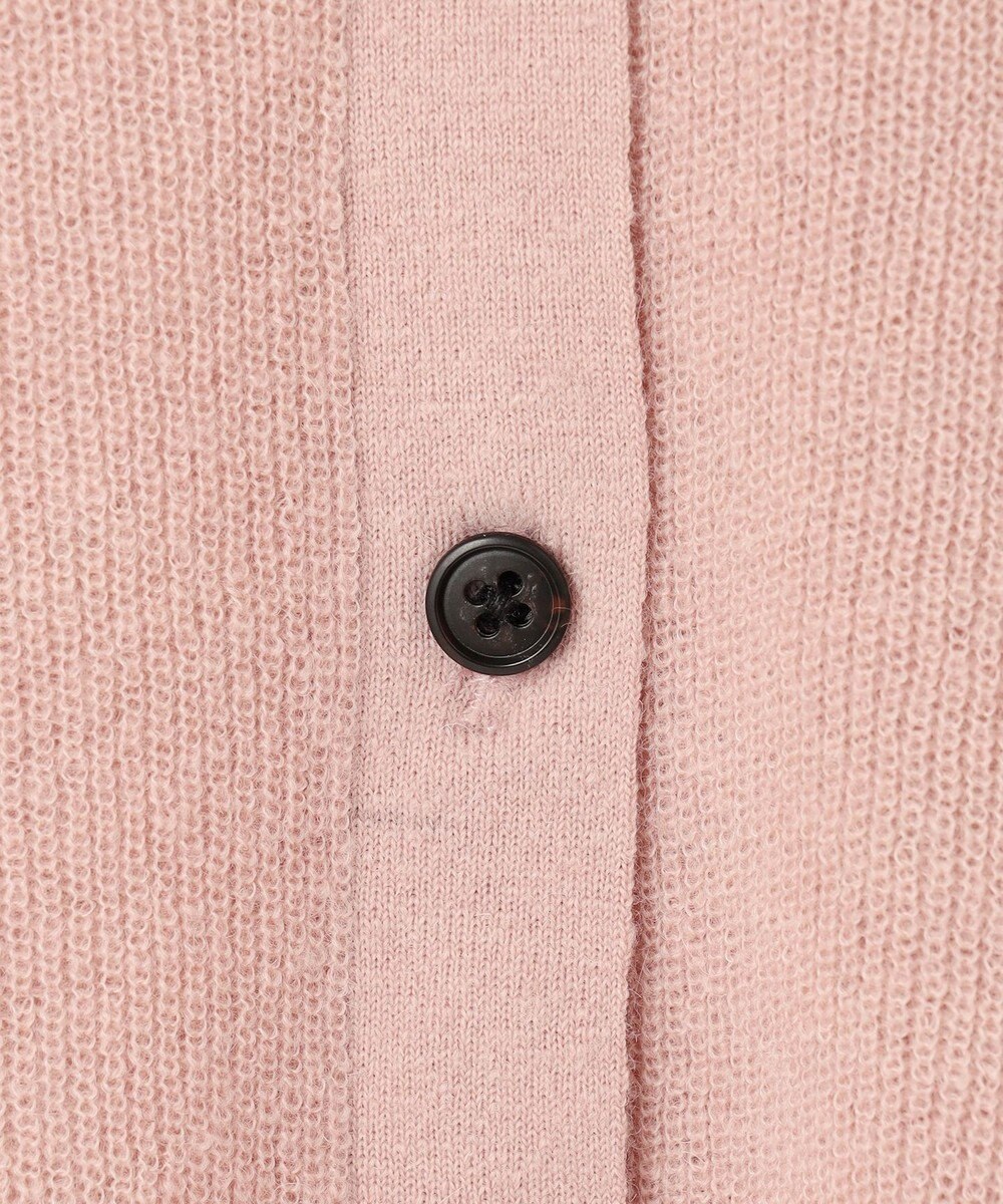 UNFILO ファインアルパカ 襟付きカーディガン 