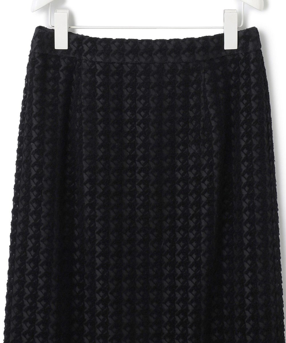 ICB L ハウンドトゥースフロッキーレース スカート 