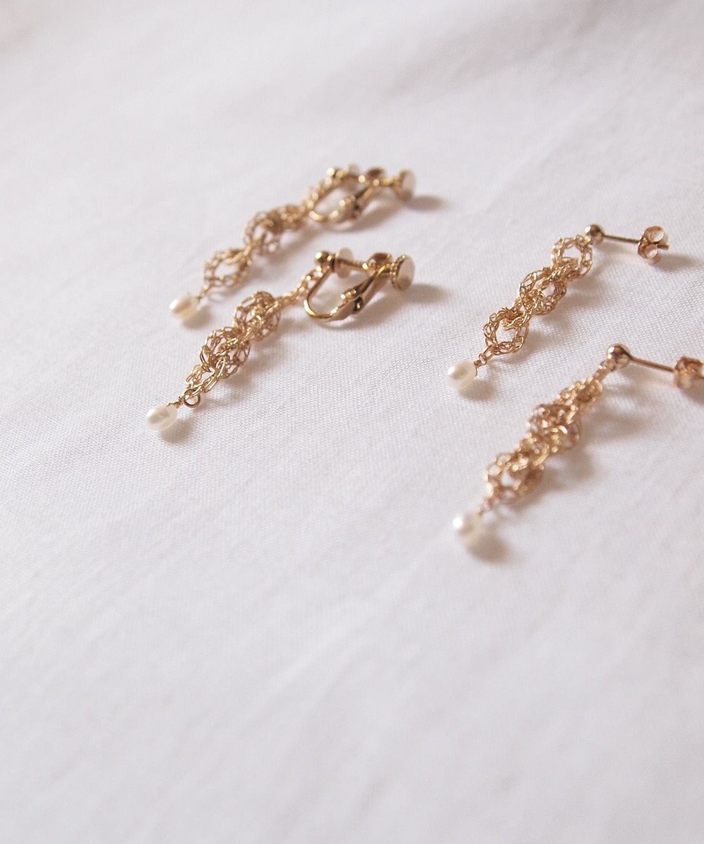 CASUMINO micro chain イヤリング 