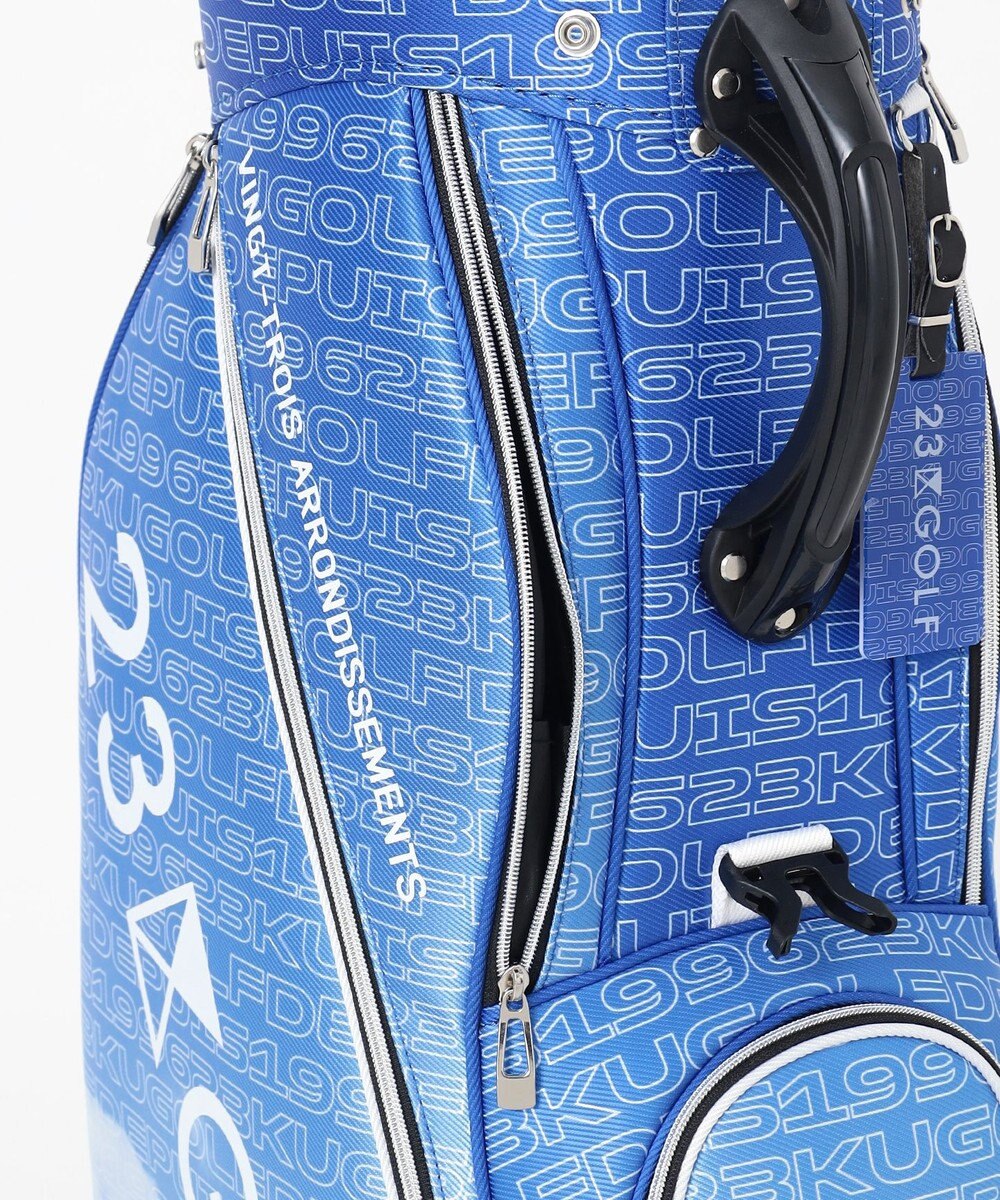 23区GOLF 【UNISEX】オリジナル変形ロゴ キャディバッグ 