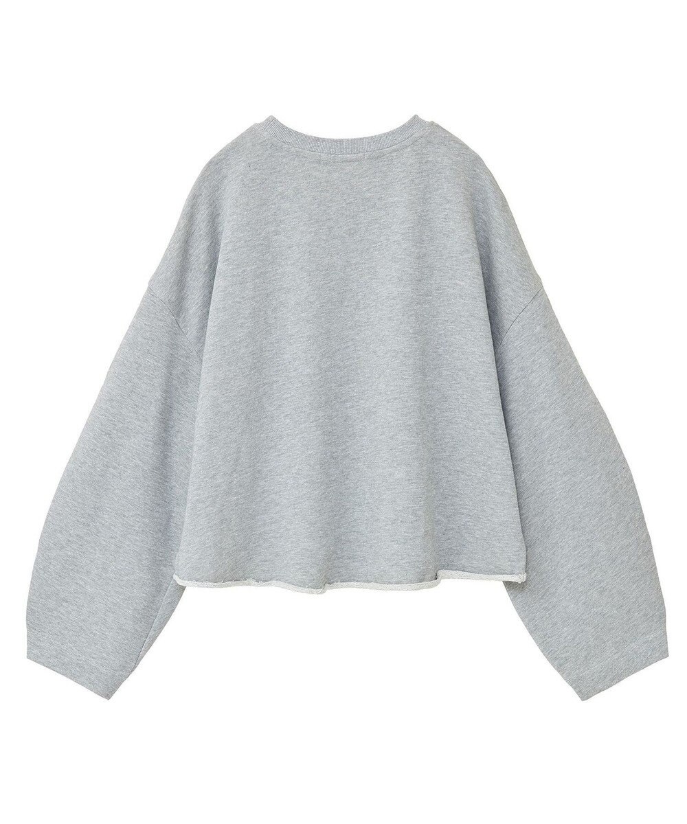 AMERICAN HOLIC ミニ裏毛タックスリーブショートプルオーバー2 