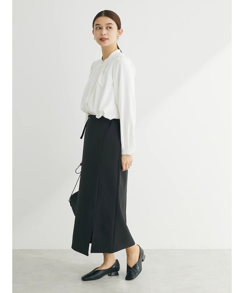 Green Parks 〈選べるきれシル〉Ｉラインロング丈スカート 