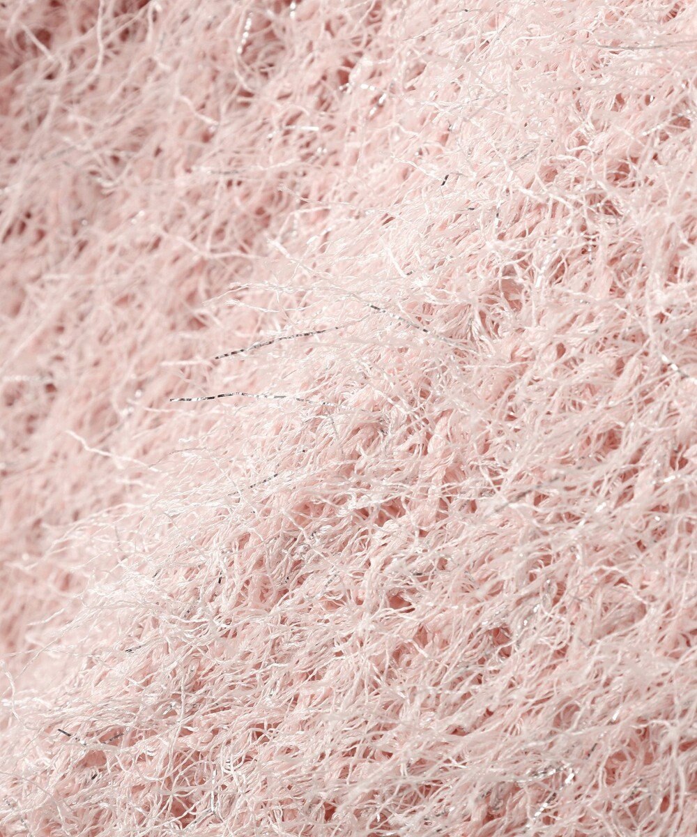 YECCA VECCA ラメ混シャギーニット 