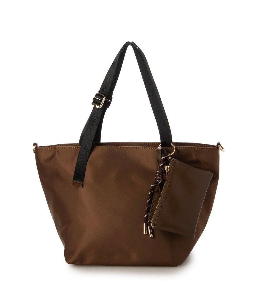 UNBILLION カシュカシュ cachecache / チャームセット付きナイロン2wayトートバッグ 