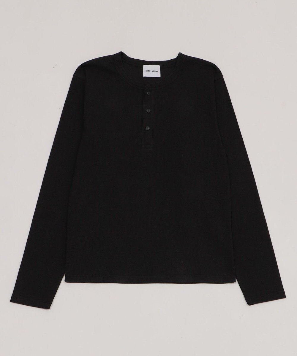 WEGO 【ユニセックス着用ITEM】コンパクトフィットリブヘンリーネックT（LS） 