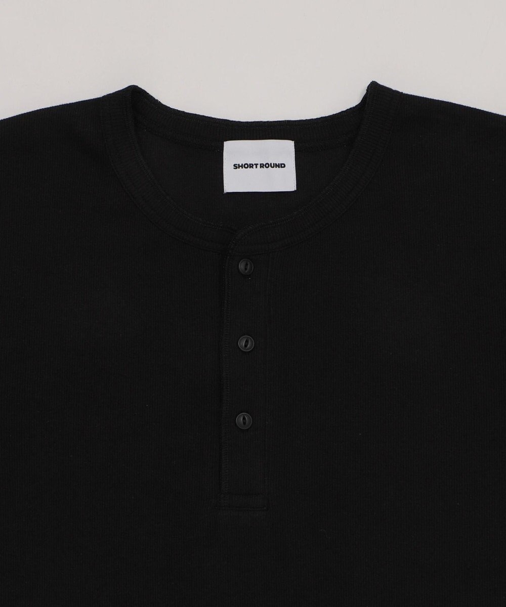 WEGO 【ユニセックス着用ITEM】コンパクトフィットリブヘンリーネックT（LS） 