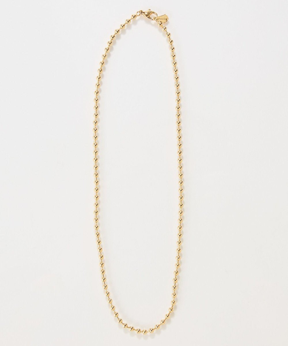 Phoebe 【金属アレルギー対応】ドットラインチョーカー　ゴールド/ニッケルフリー/41.5cm 