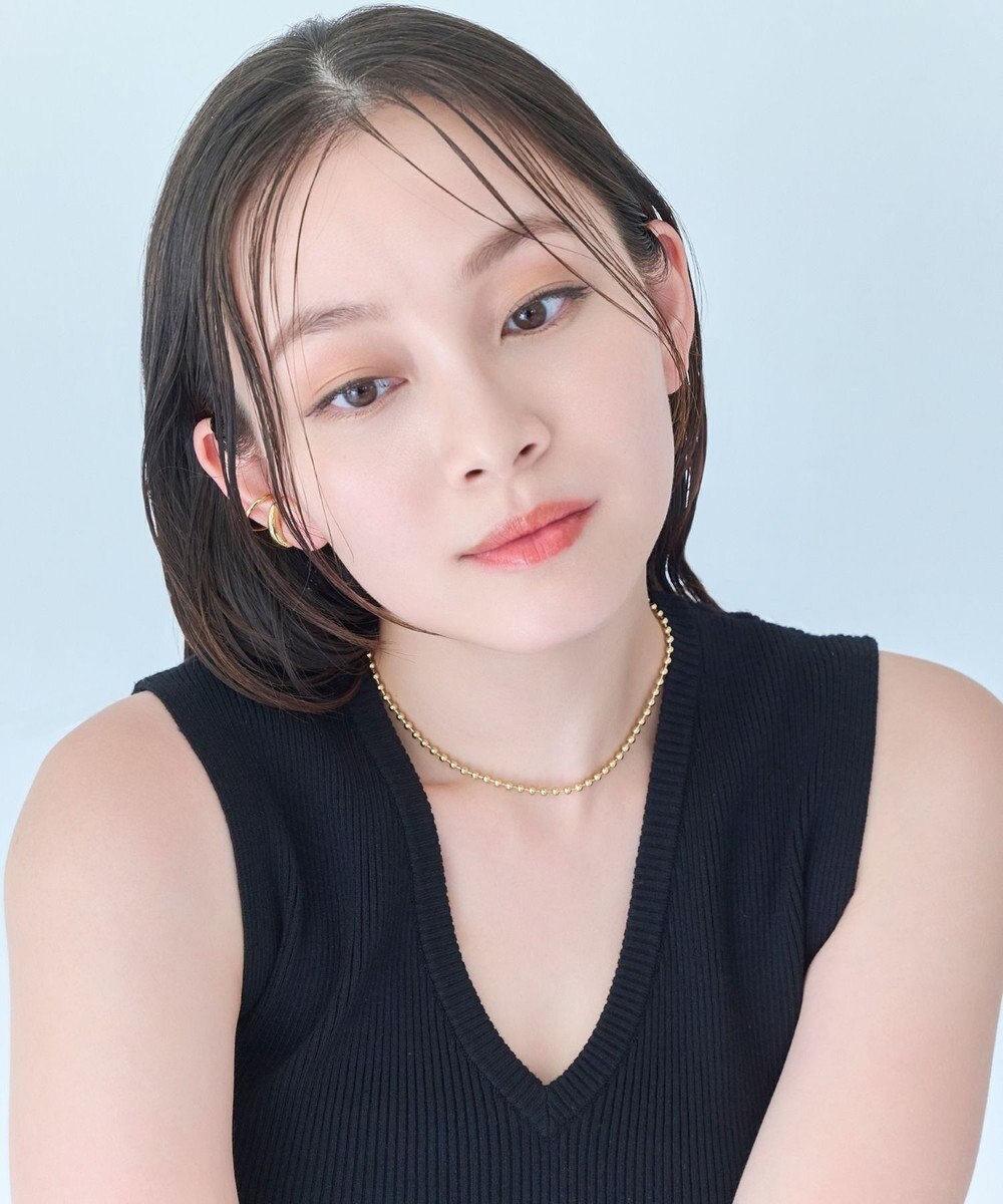 Phoebe 【金属アレルギー対応】ドットラインチョーカー　ゴールド/ニッケルフリー/41.5cm 