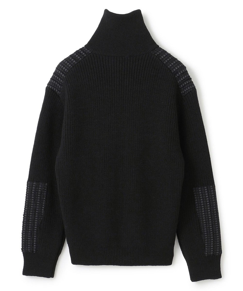 JOSEPH HOMME 【HIGH GRADE LINE】スプリットバルキーウール　ドライバーズニット 