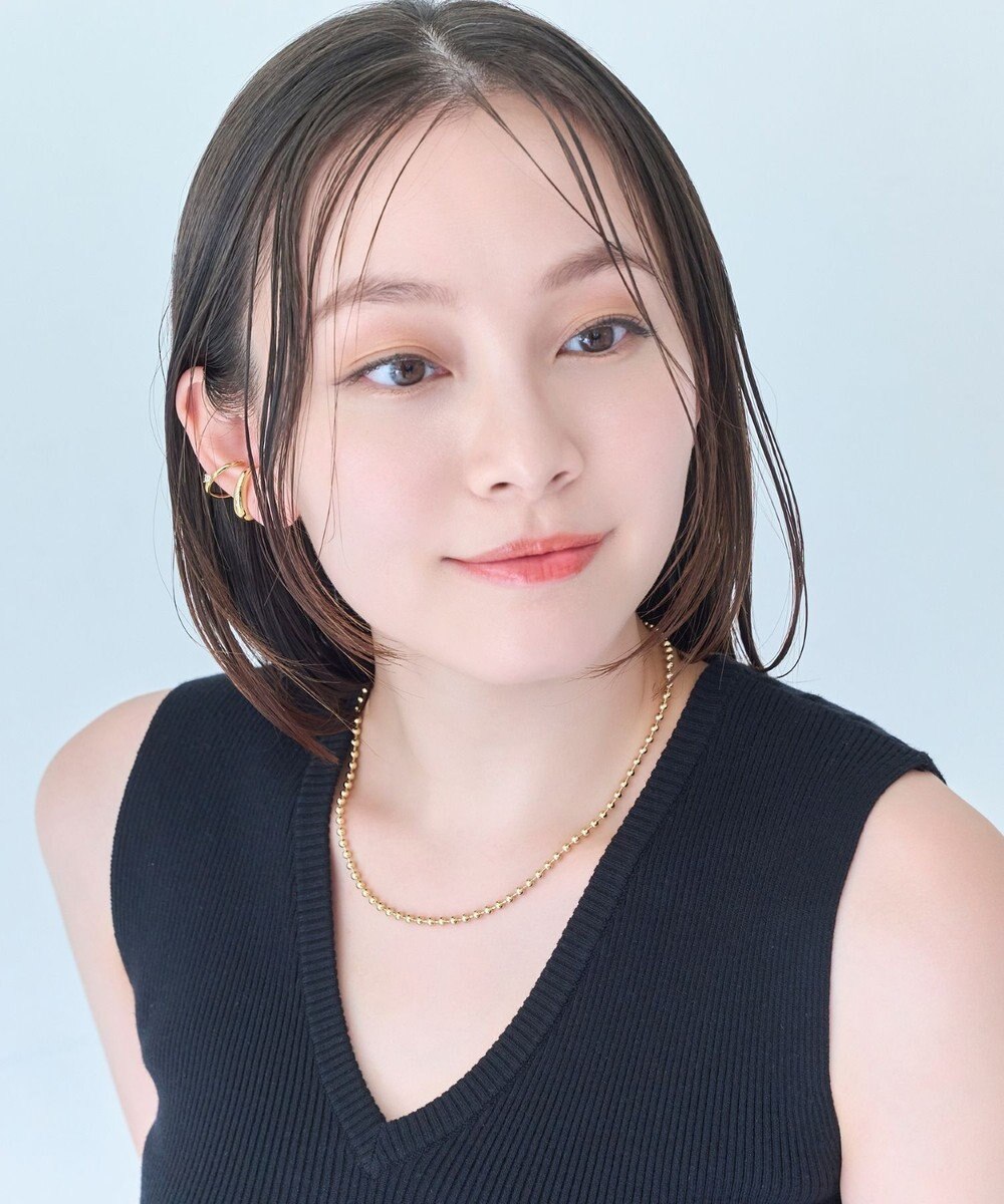 Phoebe 【金属アレルギー対応】ドットラインチョーカー　ゴールド/ニッケルフリー/41.5cm 