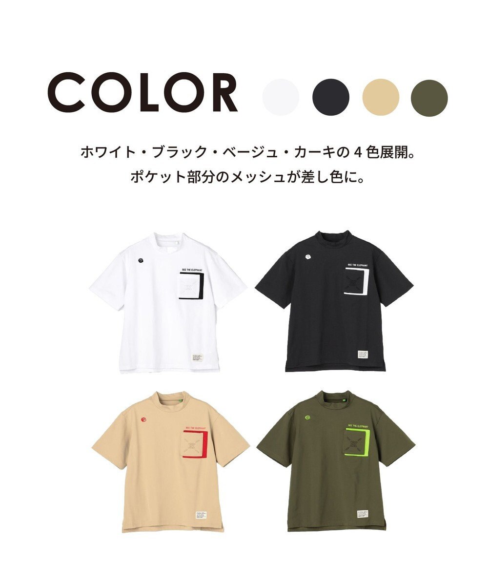 PW CIRCULUS 【WOMEN】ポケットモックネック ゴルフウェア レディース 