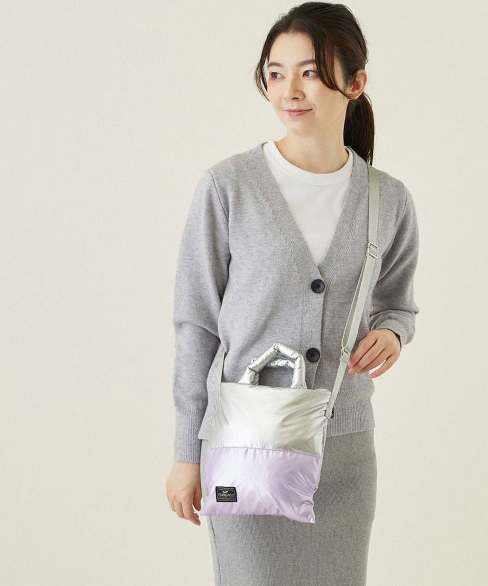ROOTOTE 1474【取外し可能ショルダー付き】LT.サコッシュ.フェザー.カラー-B 