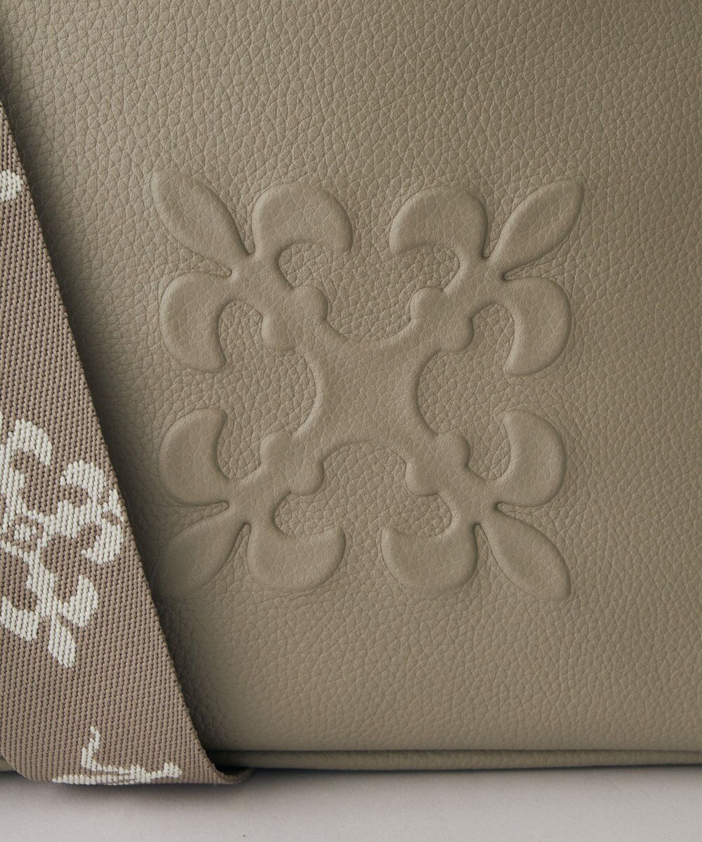 russet エンボスモノグラム2WAYショルダーバッグ(CE-1692) 