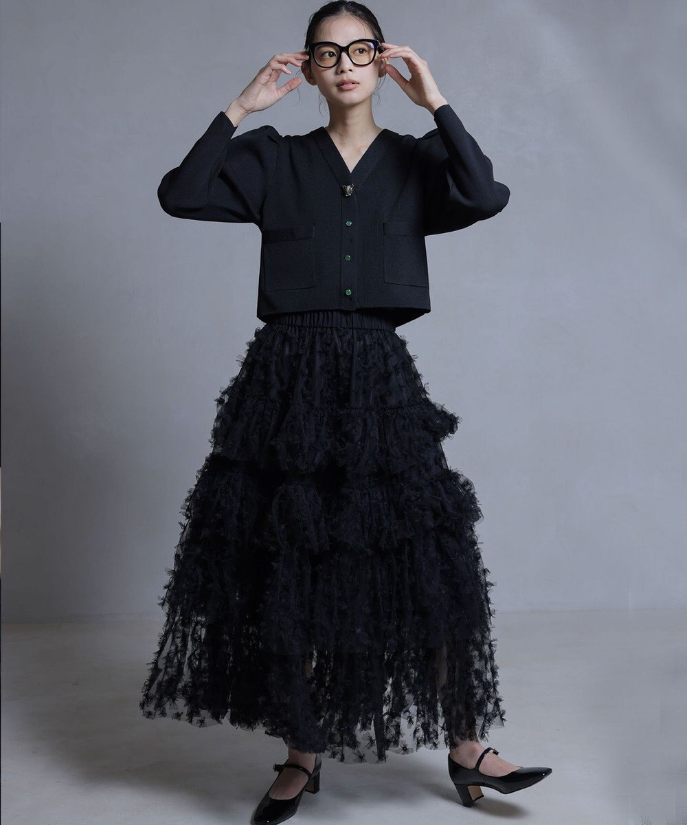 組曲 S 【組曲×setsuko sagittaire】ケーキチュール スカート 