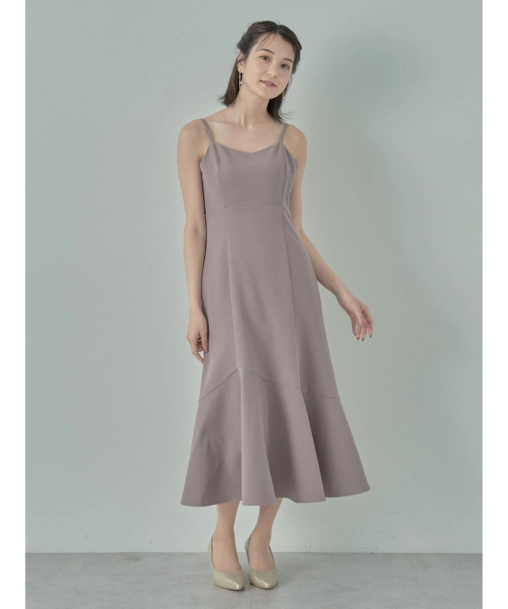 earth music&ecology ＳＥＴ２点チュールブラウス付きキャミワンピース 