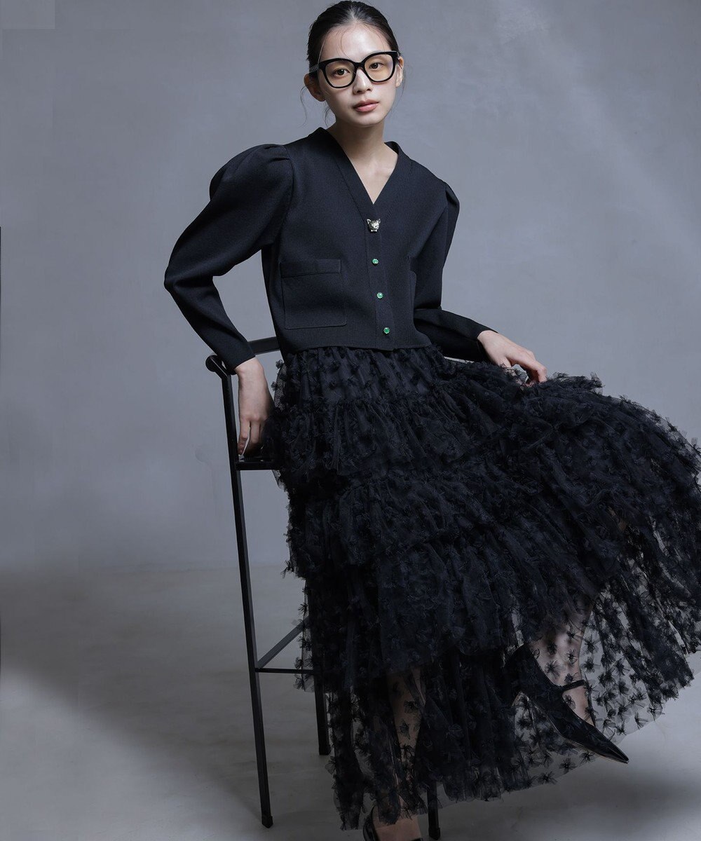 組曲 S 【組曲×setsuko sagittaire】ケーキチュール スカート 