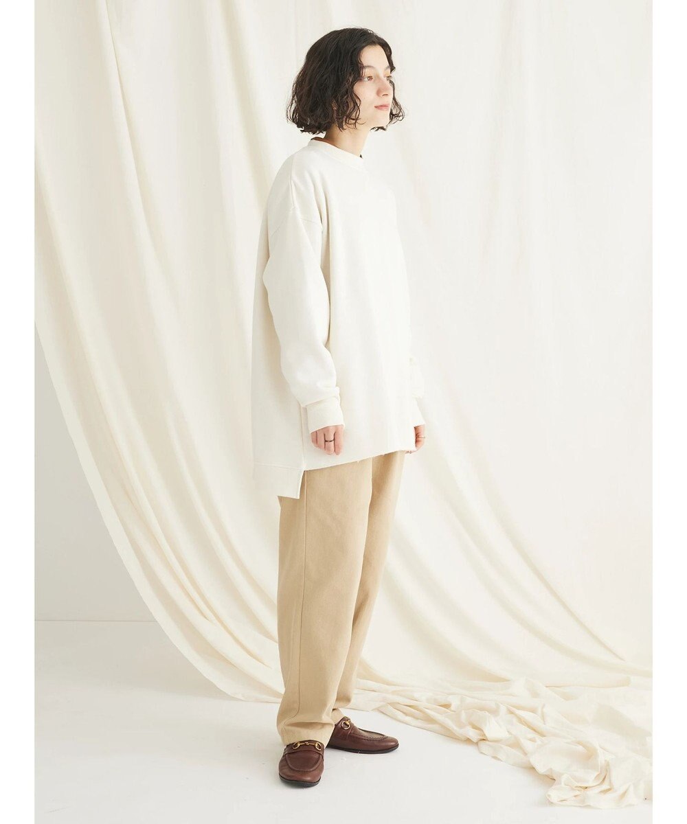 CRAFT STANDARD BOUTIQUE 裏起毛クルーネックチュニック 