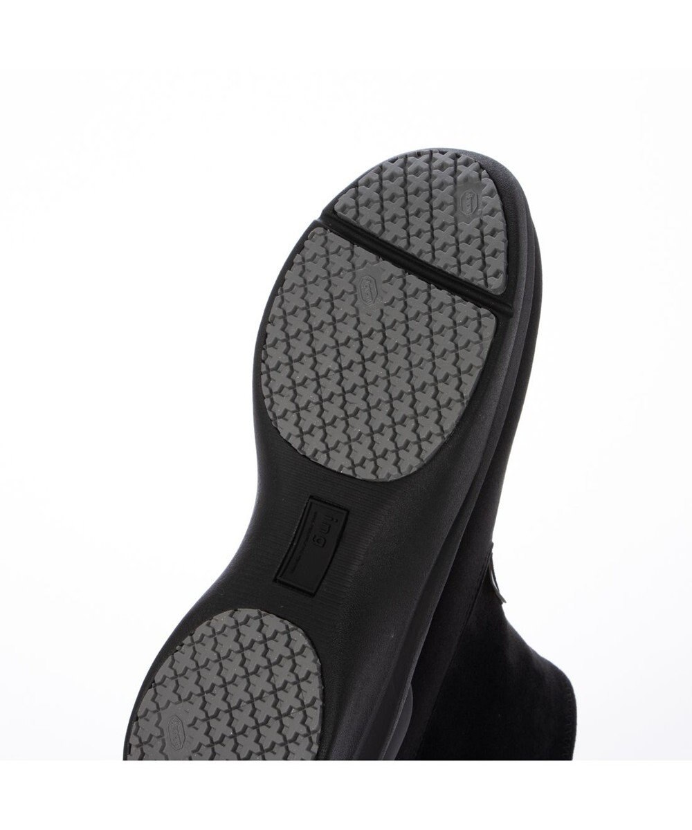 ing <ing>【レイン対応】厚底ストレッチブーツ 