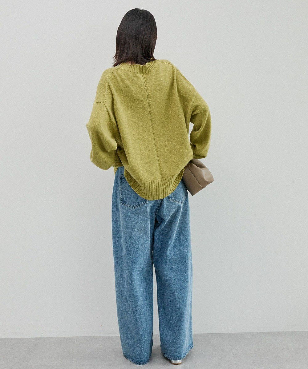 AMERICAN HOLIC バイパチモックネックニットプルオーバー 