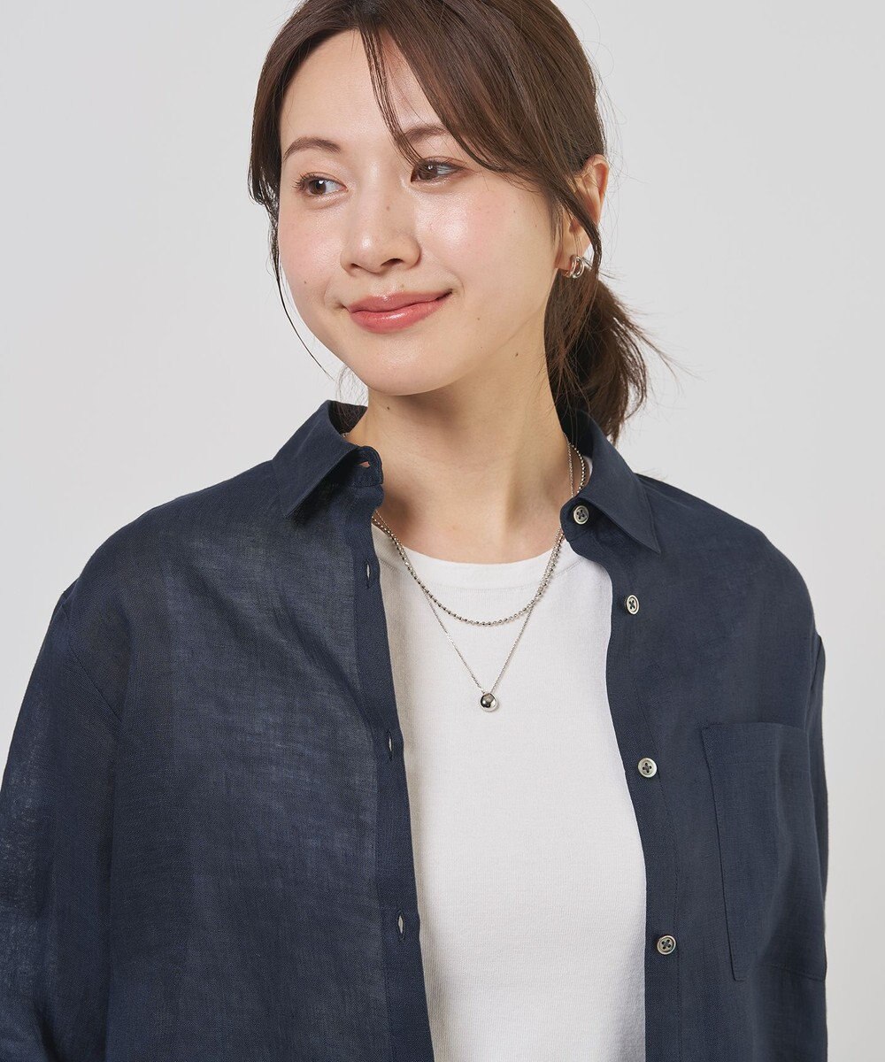 J.PRESS LADIES ドロップ 2連 ネックレス 