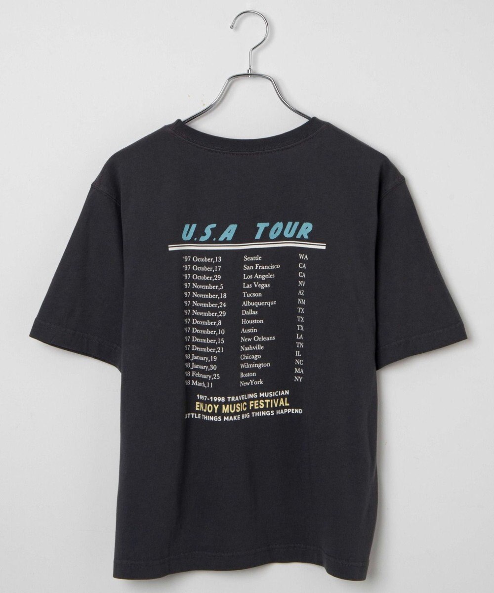 WEGO ヴィンテージライクグラフィックTシャツ 