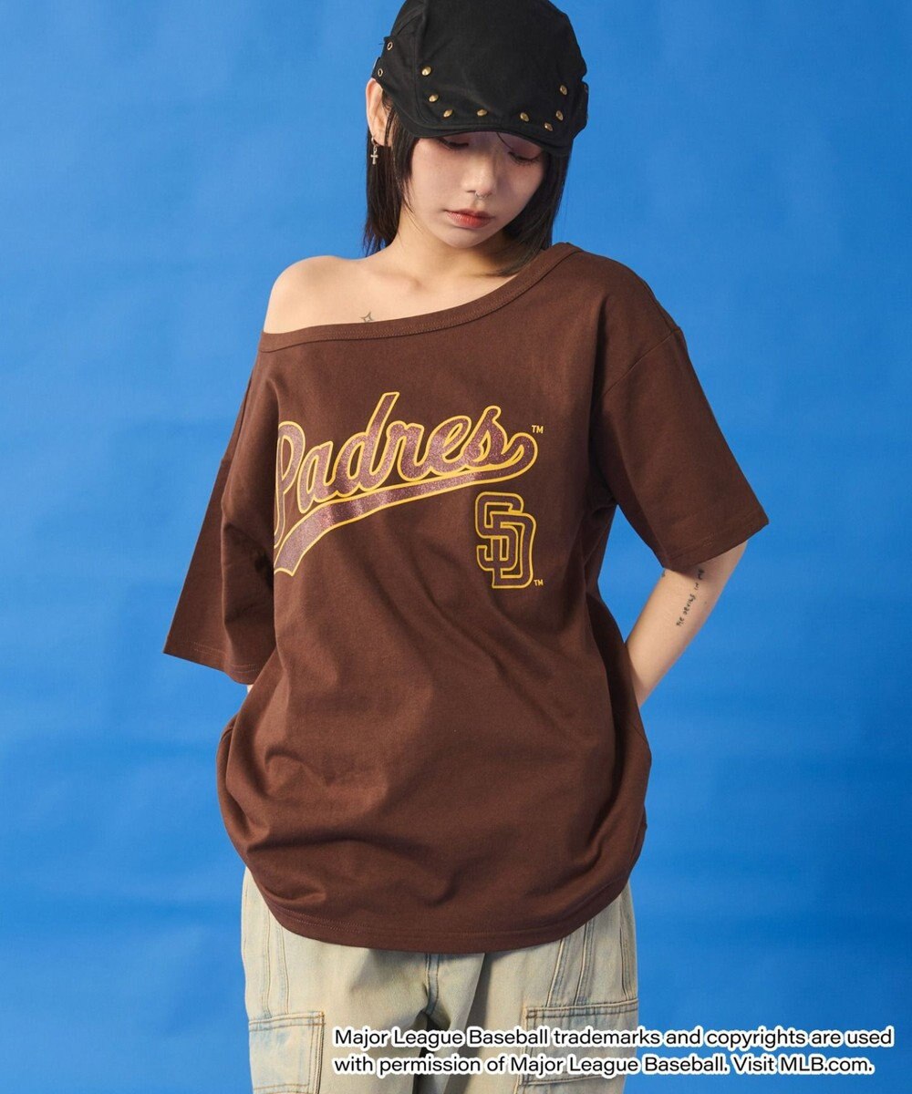 WEGO 別注MLBオフショルビッグT 