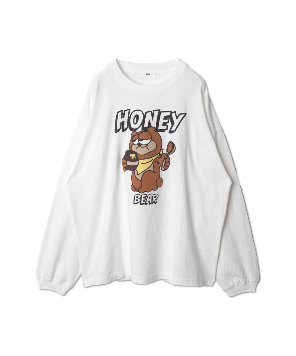 WEGO 【ユニセックス着用ITEM】アニマルキャラBIG　T（LS） 