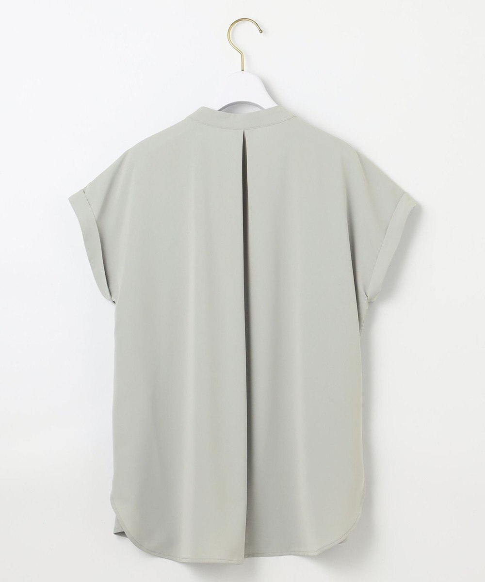 ANY SIS L 【洗える】ダブルボタンフレンチスリーブ ブラウス 