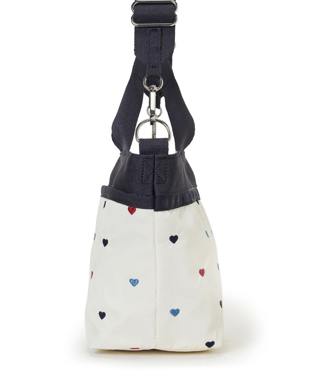 LeSportsac SMALL BUCKET TOTE/トリコロールハートエンブロイダリー 