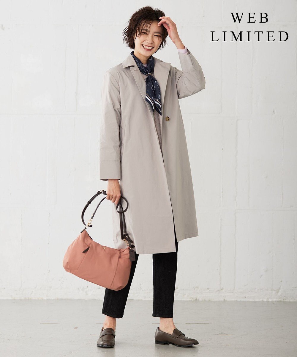 J.PRESS LADIES 【WEB限定カラーあり・2way】 ナイロン ショルダー バッグ 