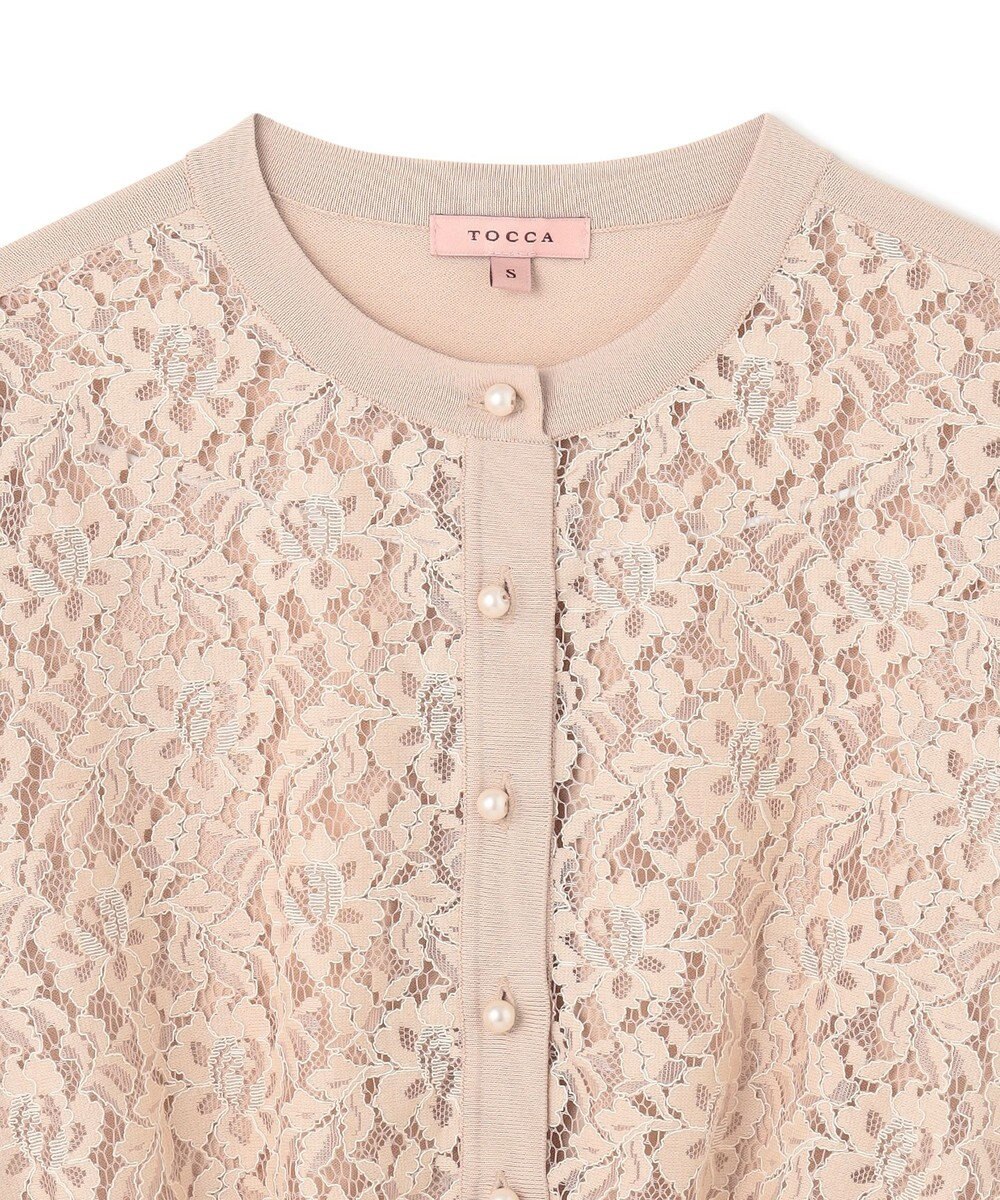 TOCCA 【洗える！】GENIUS OF LACE カーディガン 