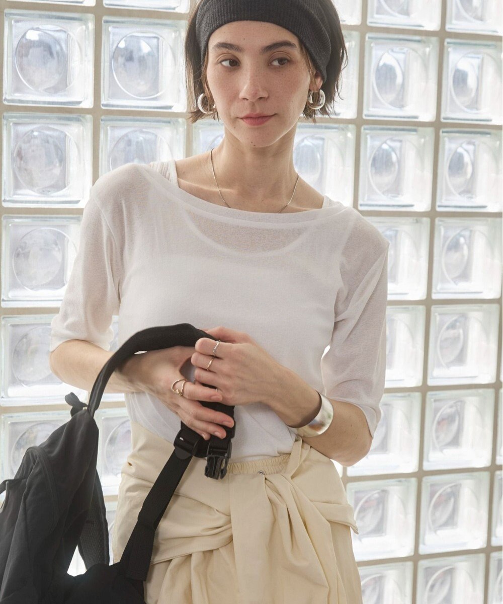 WEGO 【ANGIE VINTAGE】シアースラブレイヤードTシャツ 