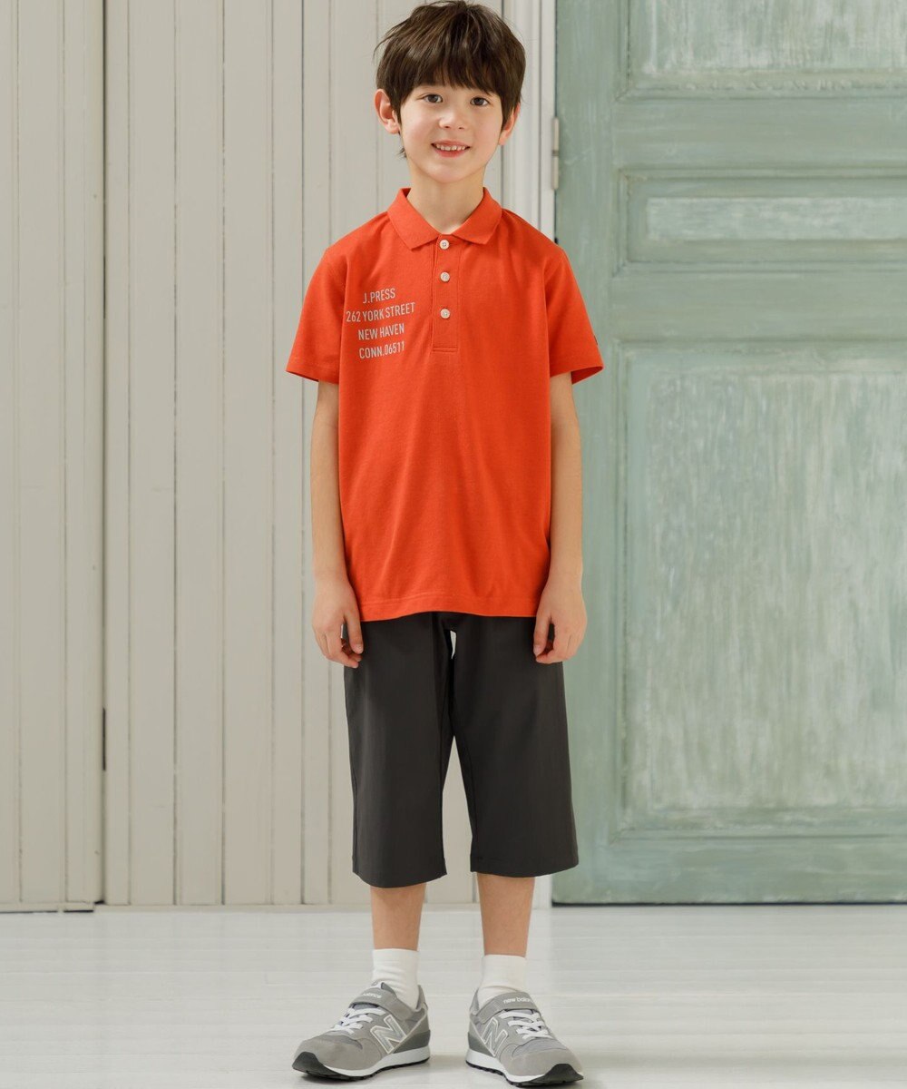 J.PRESS KIDS 【撥水】【140-170㎝】ナイロンストレッチクロス ７分丈パンツ 