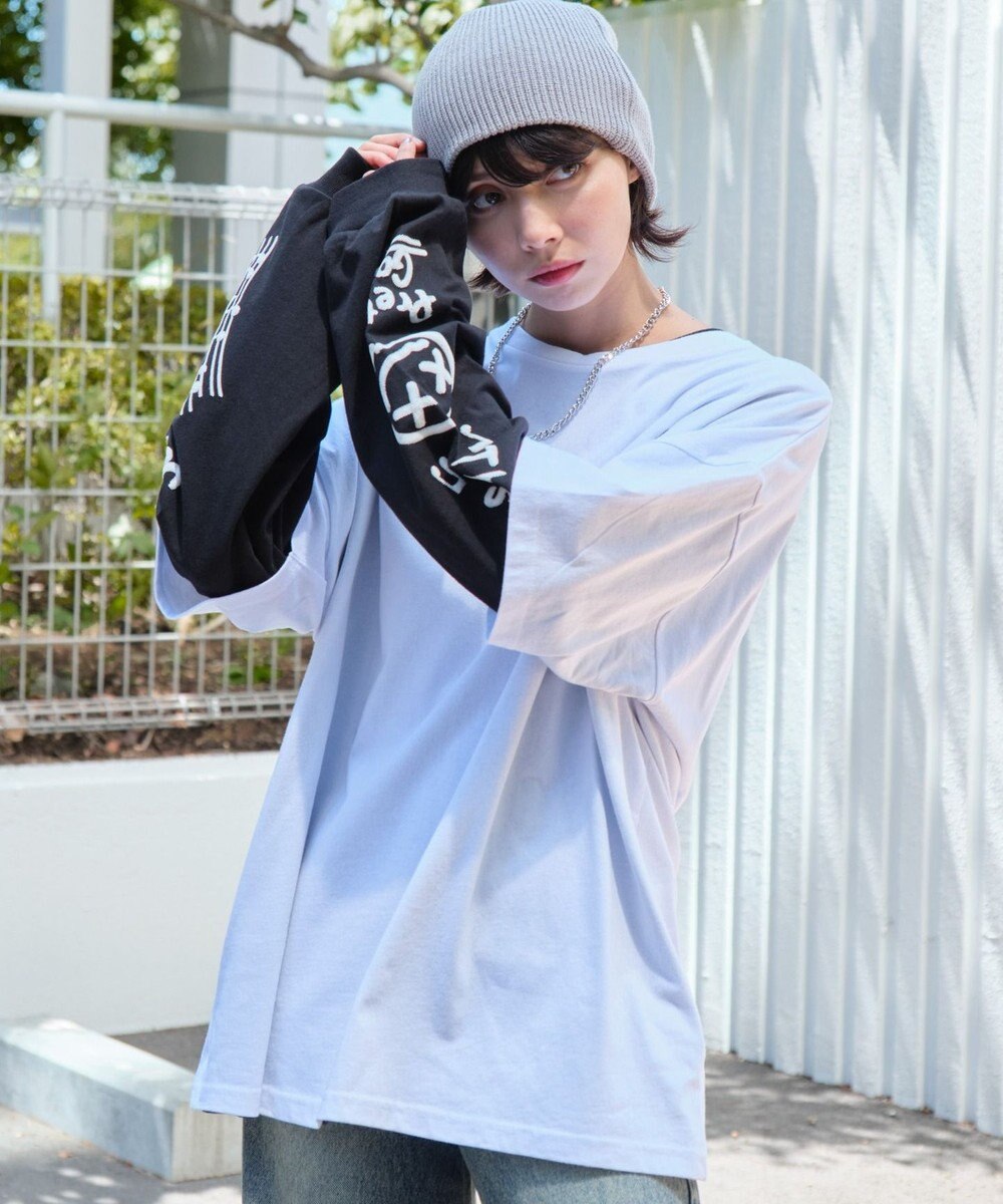 WEGO 【ユニセックス着用ITEM/2点SET】アクセ付きアンサンブルT（LS） 