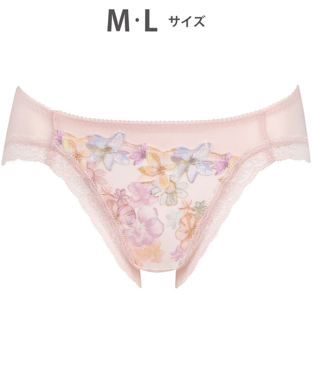 WACOAL ショーツ 【重力に負けないバストケアBra】 はきこみ丈あさめ はきごこちがよい BRB414とペア レディース PRA114 /ワコール 