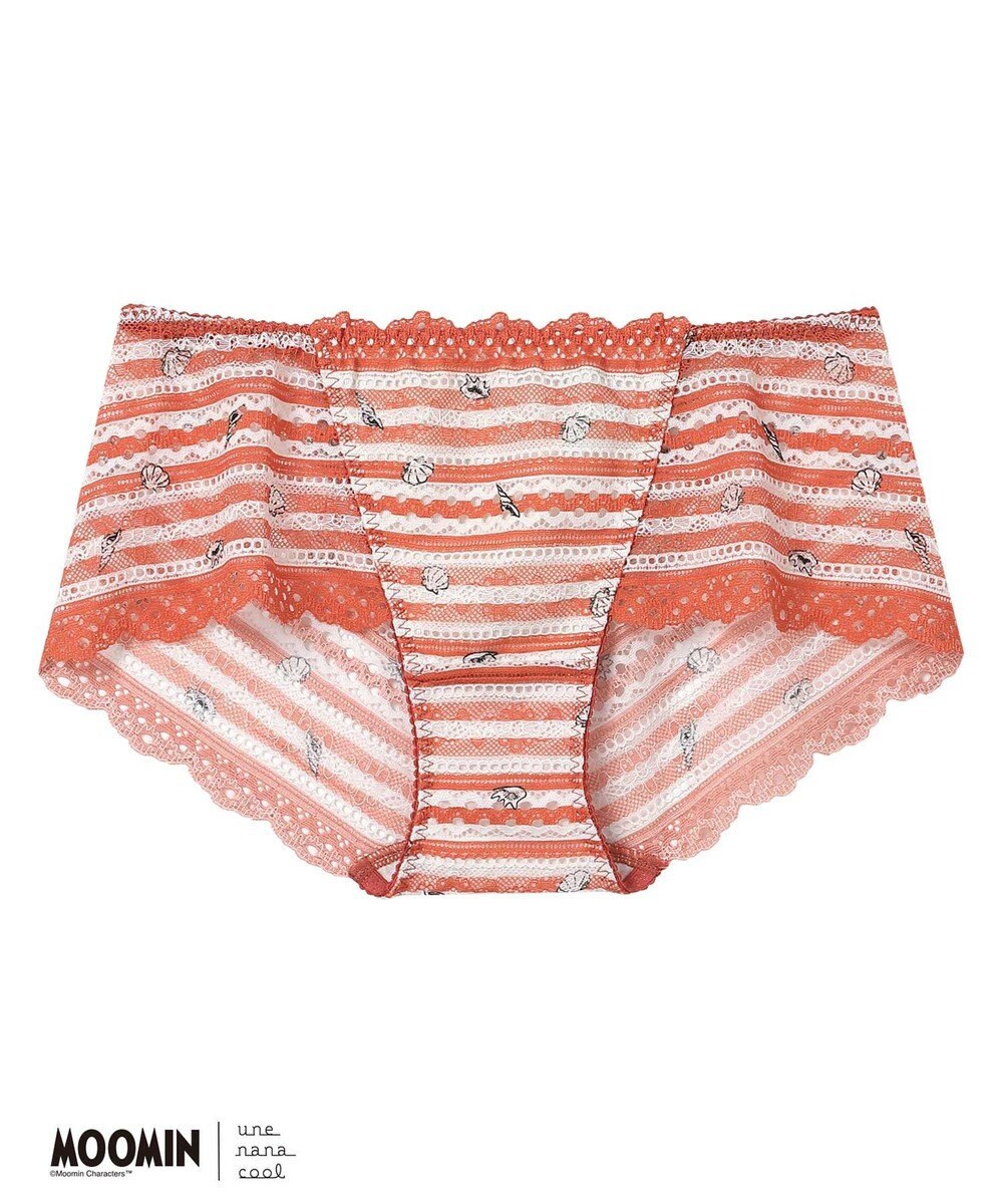 une nana cool 【ムーミン】MOOMIN × une nana ccol 364 総レースショーツ 