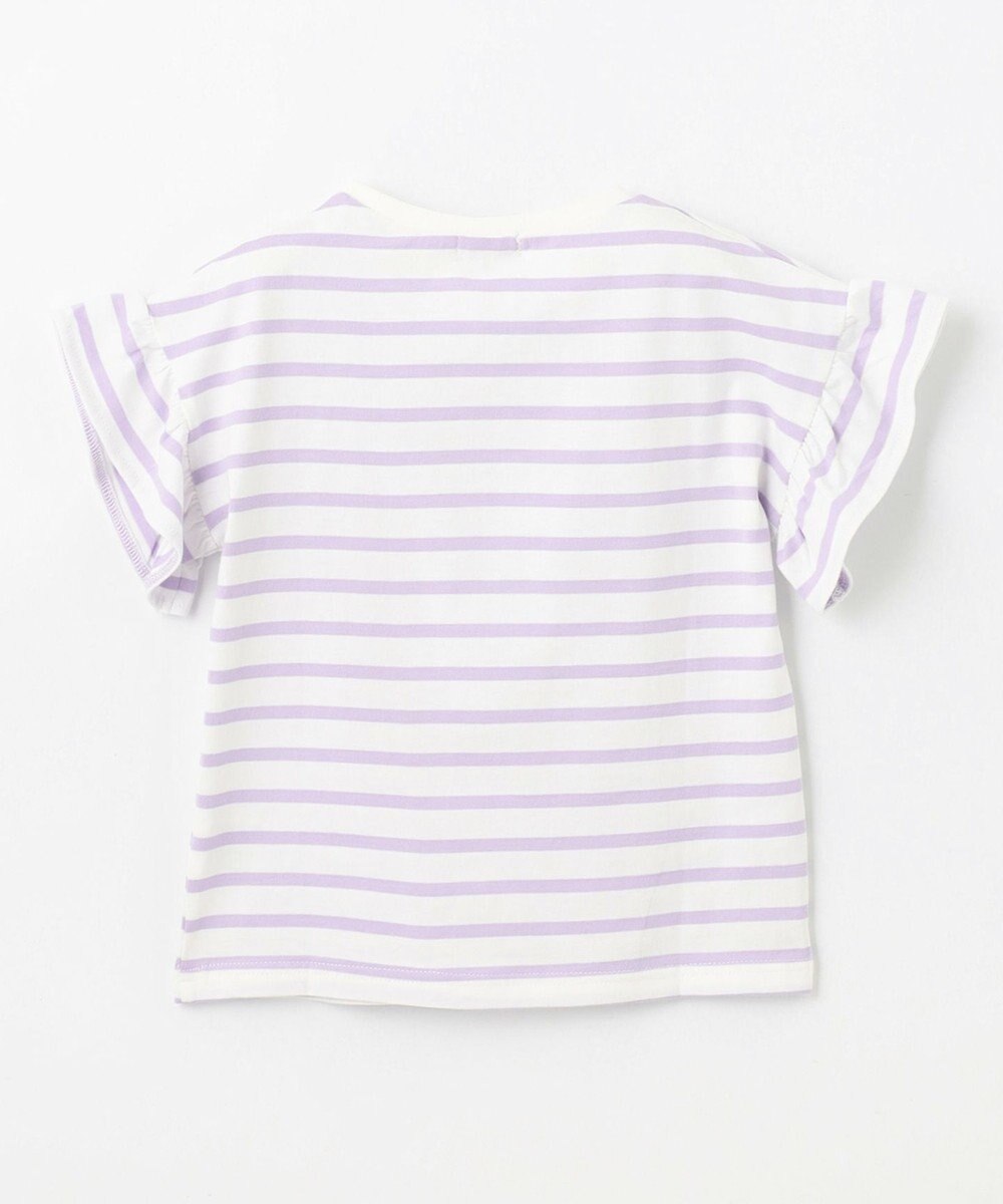 ANY KIDS ウサギ ボーダー Tシャツ 