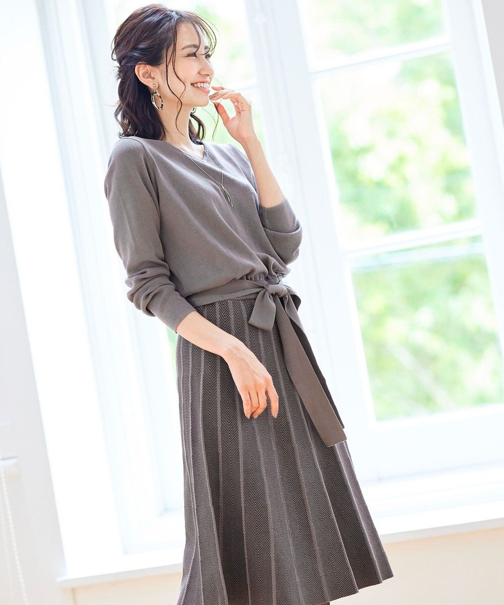 洗える 1枚で着映えする ヘリンボンニットワンピース Tiaclasse ファッション通販 公式通販 オンワード クローゼット 洗える 1枚で着映えする ヘリンボンニットワンピース Tiaclasse ファッション通販 公式通販 オンワード クローゼット