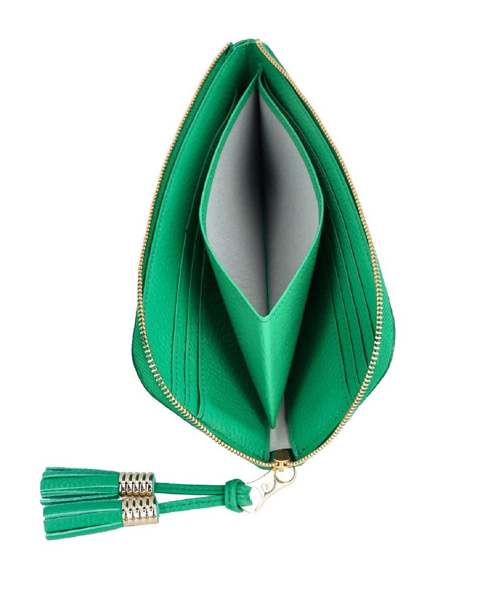 Atelier nuu 日本製 タッセルレザー loop ロングウォレットS 