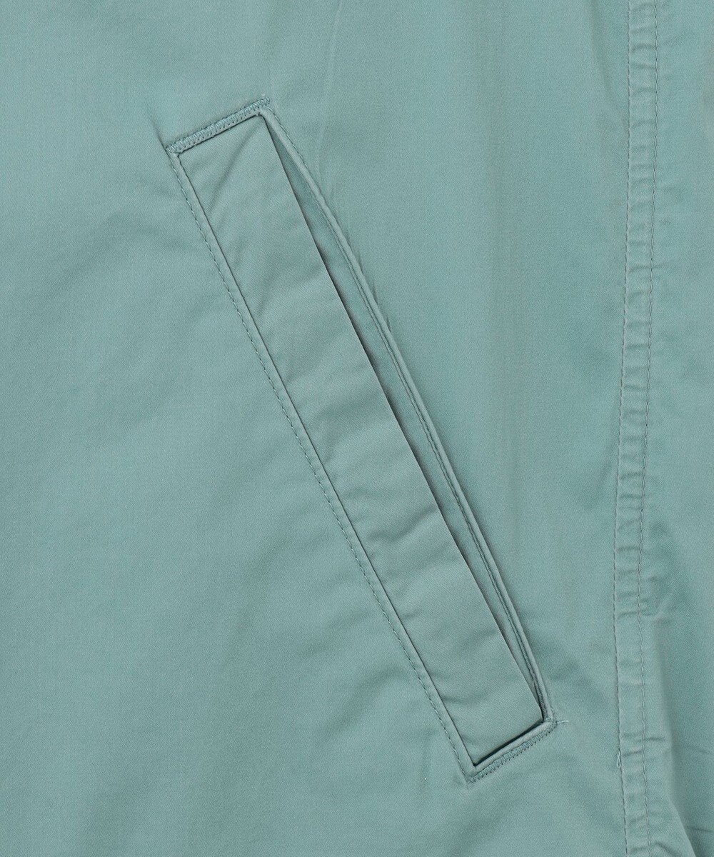 J.PRESS YORK STREET 【UNISEX】サテンストレッチ MA-1 ブルゾン 