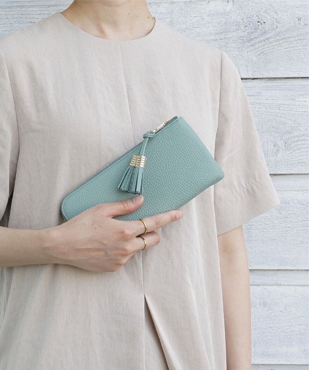 Atelier nuu 日本製 タッセルレザー loop ロングウォレットS 