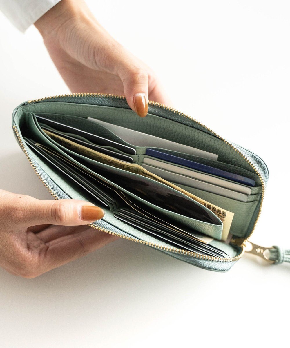 Atelier nuu 日本製 タッセルレザー loop ロングウォレットS 