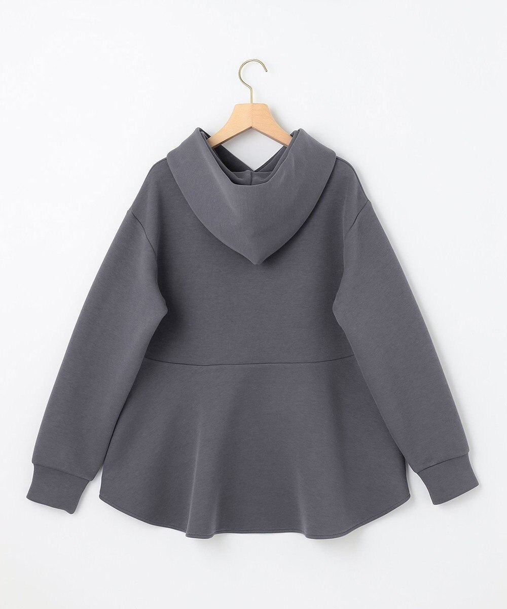 組曲 ダンボールジャージーバックフリル パーカー 